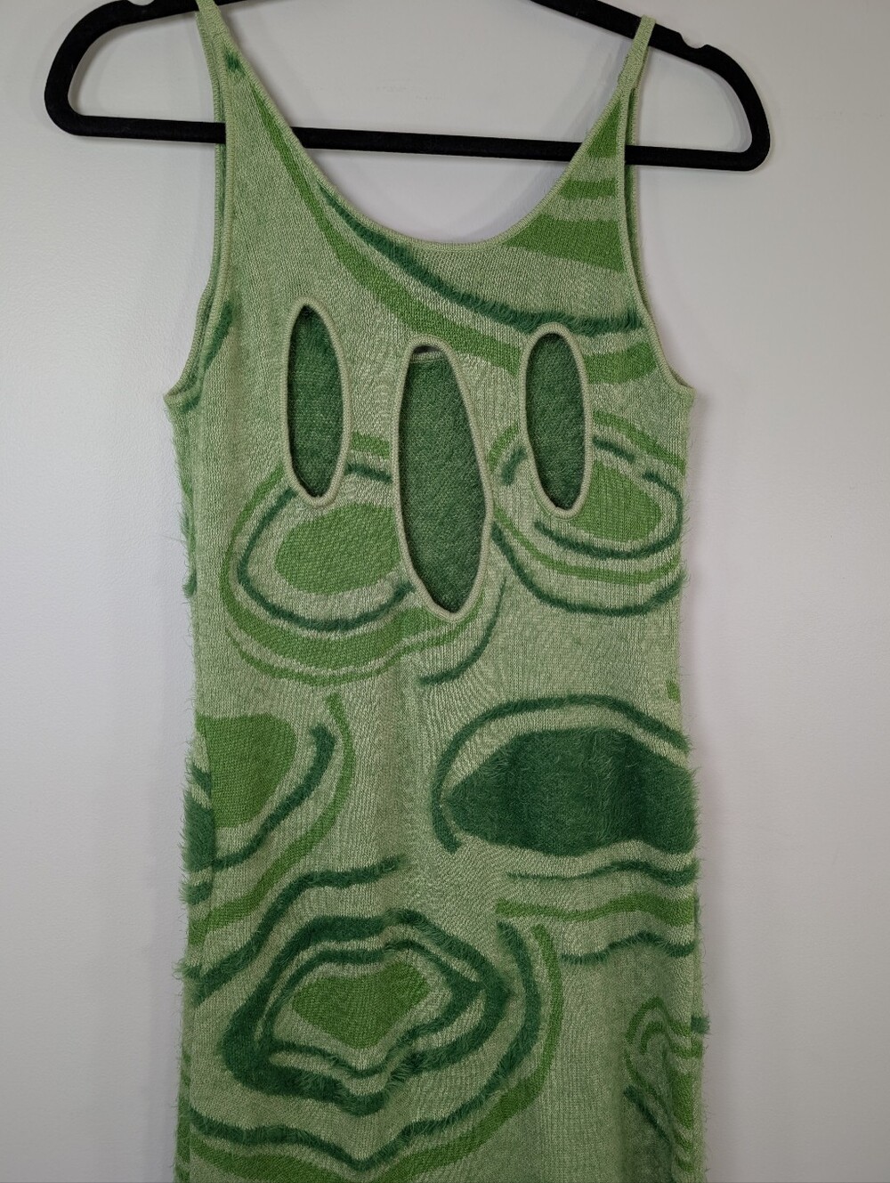 House of Sunny Hockney Dress in Lily Pad Green - Size US 8 / UK 12 - Picture 11 of 11
